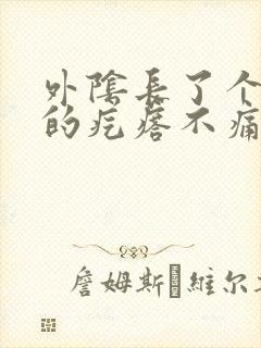 外阴长了个硬硬的疙瘩不痛不痒