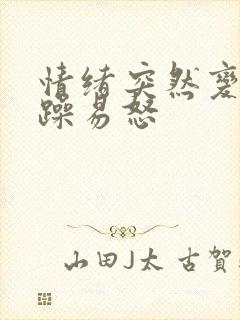 情绪突然变得暴躁易怒