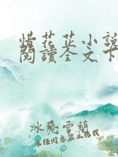 惜花芷小说免费阅读全文下载