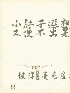 小肚子涨想小便又便不出是怎么回事