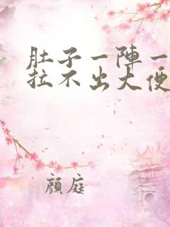 肚子一阵一阵痛拉不出大便