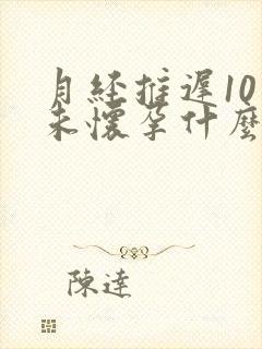 月经推迟10天未怀孕什么情况