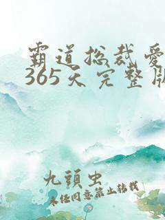 霸道总裁爱上我365天完整版