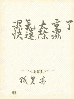 湿气太重了如何快速除湿