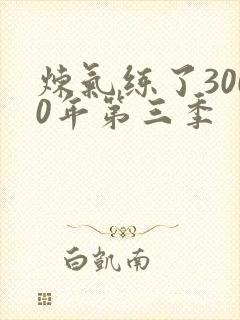 炼气练了3000年第三季