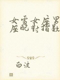 女处女座男射手座配对指数