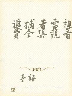 追捕者电视剧免费全集观看