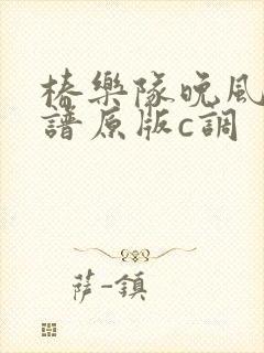 椿乐队晚风吉他谱原版c调