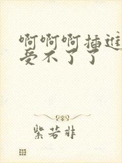 啊啊啊插进去了受不了了