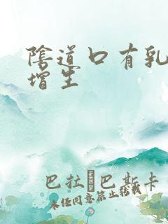 阴道口有乳头状增生