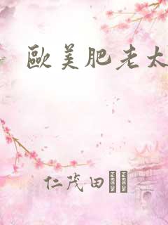 欧美肥老太视频