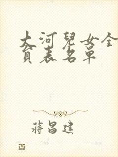 大河儿女全部演员表名单