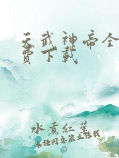 天武神帝全本免费下载