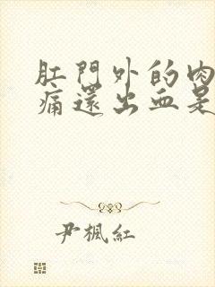 肛门外的肉球疼痛还出血是怎么回事