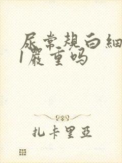 尿常规白细胞41严重吗