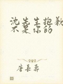 沈先生抱歉孩子不是你的