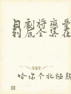 日剧将恋爱进行到底全集在线观看