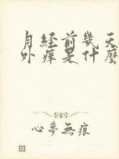 月经前几天阴道外痒是什么原因