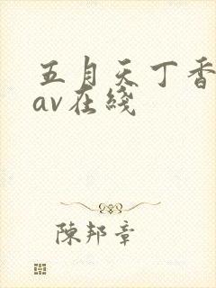 五月天丁香婷婷av在线