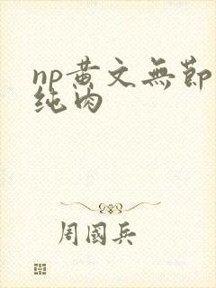 np黄文无节操纯肉