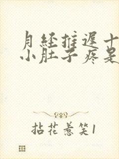 月经推迟十来天小肚子疼是怎么回事