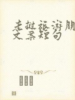 老挝旅游朋友圈文案短句