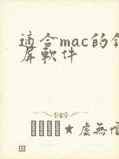 适合mac的录屏软件