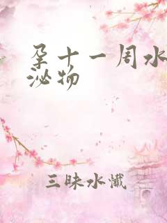 孕十一周水样分泌物