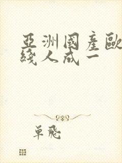 亚洲国产欧美在线人成一