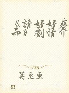 《请好好疼爱里面》剧情介绍