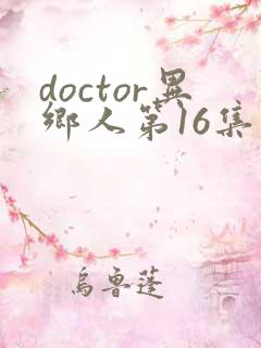 doctor异乡人第16集