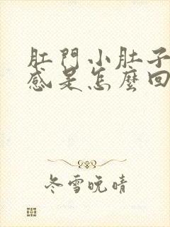 肛门小肚子坠胀感是怎么回事女性