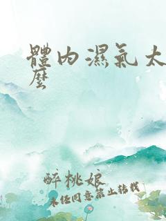 体内湿气太重怎么