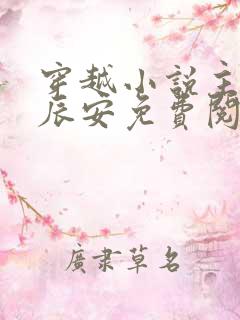 穿越小说主角李辰安免费阅读