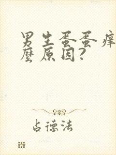 男生蛋蛋痒是什么原因?