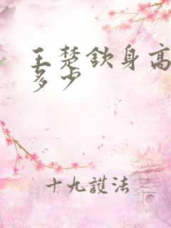 王楚钦身高体重多少