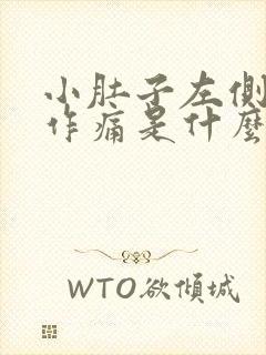 小肚子左侧隐隐作痛是什么原因男性