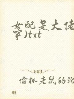 女配是大佬(快穿)txt