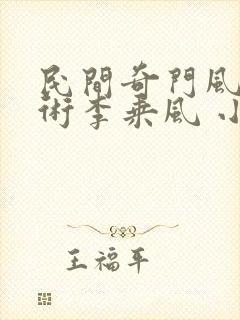 民间奇门风水秘术李乘风 小说txt