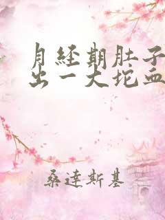 月经期肚子痛流出一大坨血块一样的东西