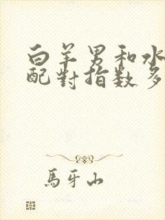 白羊男和水瓶女配对指数多少