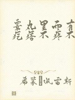 睾丸里面有小硬疙瘩不疼不痒