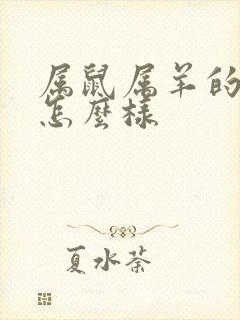 属鼠属羊的婚姻怎么样