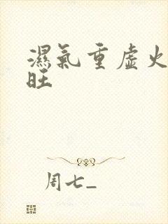 湿气重虚火肝火旺