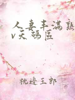 人妻丰满熟妇av天码区