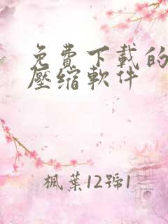 免费下载的视频压缩软件