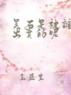 吴石是被谁叛变出卖的呢