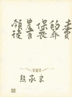 领农保的老人死后有丧葬费可领吗