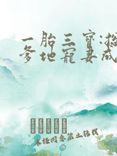 一胎三宝:总裁爹地宠妻成瘾