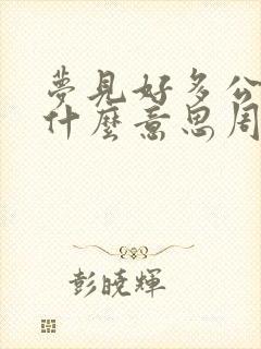 梦见好多公鸡是什么意思周公解梦